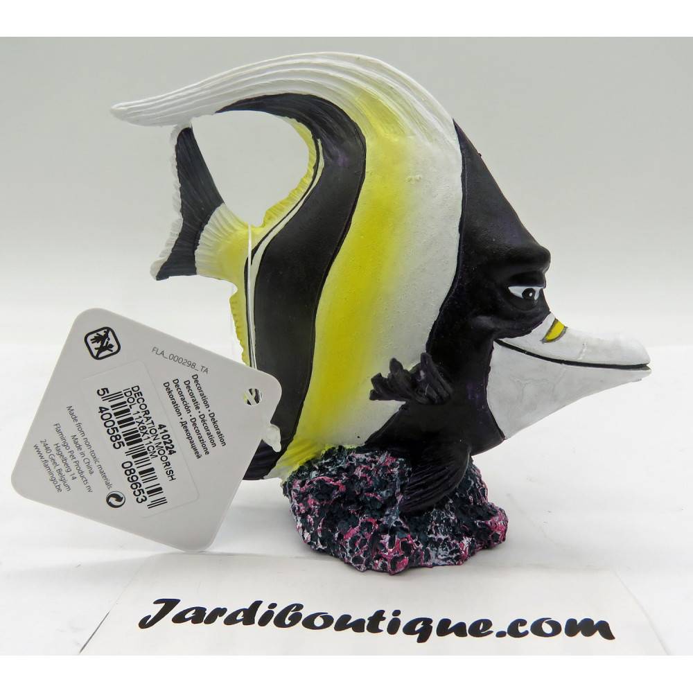 LETO ZANCLE CORNU. 11 x 6 x 11 cm. décoration aquarium - Imagen 2