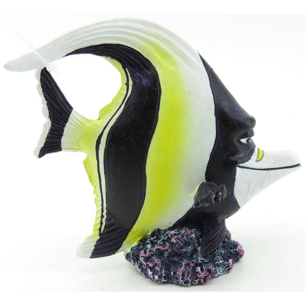 LETO ZANCLE CORNU. 11 x 6 x 11 cm. décoration aquarium - Imagen 7
