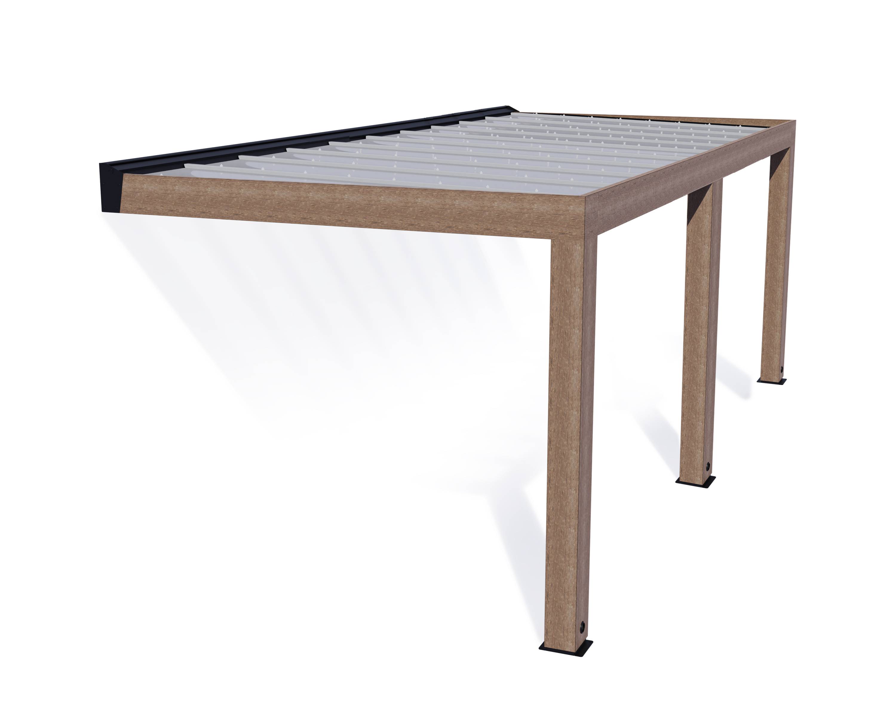 Canopia - Canopia Pergola Helsinki 3 x 6,6 m Pergola en bois de cèdre - Imagen 1