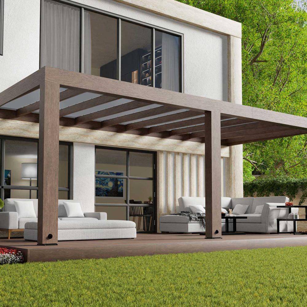 Canopia - Canopia Pergola Helsinki 3 x 6,6 m Pergola en bois de cèdre - Imagen 2