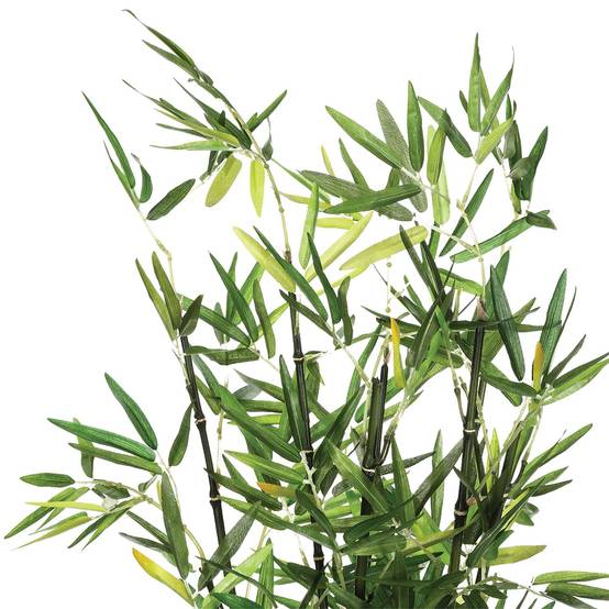 Bambou artificiel en pot - H. 70 cm. - Atmosphera - Image 3