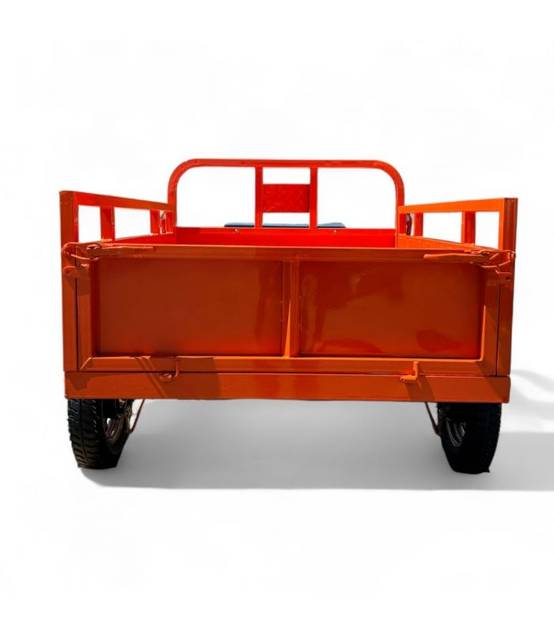 Remorque freinée 450 kg pour motoculteur toutes marques ridelles rabattables DAEWOO DATR145 - Image 10