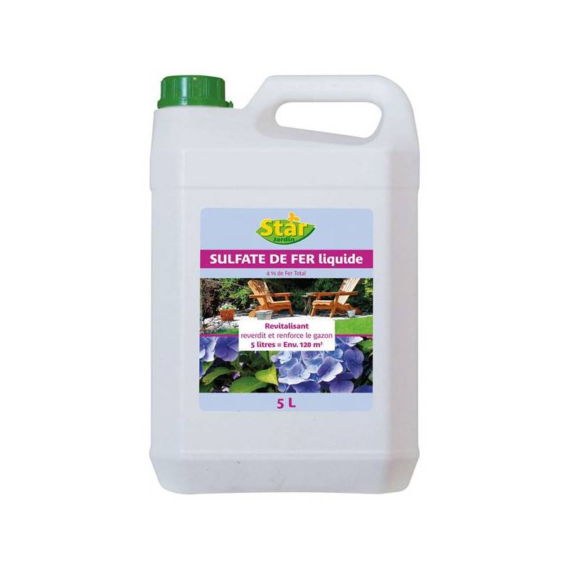 Sulfate De Fer Liquide 5l /nc Star Jardin - Sfl5 - Jardiland