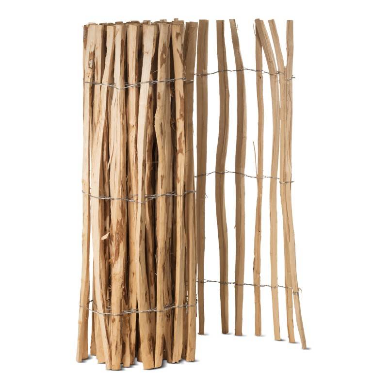 Ganivelle clôture en bois L 5m x H 1m00 - Espacement des piquets 3 à 5 cm - Easy Clôture - Imagen 1