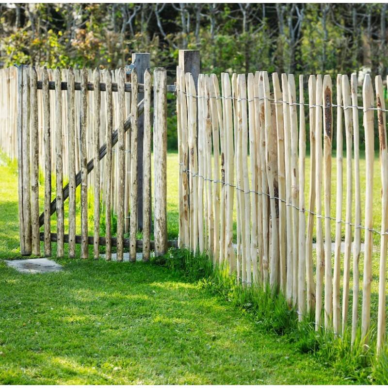Ganivelle clôture en bois L 5m x H 1m00 - Espacement des piquets 3 à 5 cm - Easy Clôture - Imagen 5