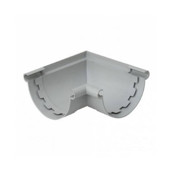 Girpi - Angle mixte pvc - gris - dév.25cm GIRPI