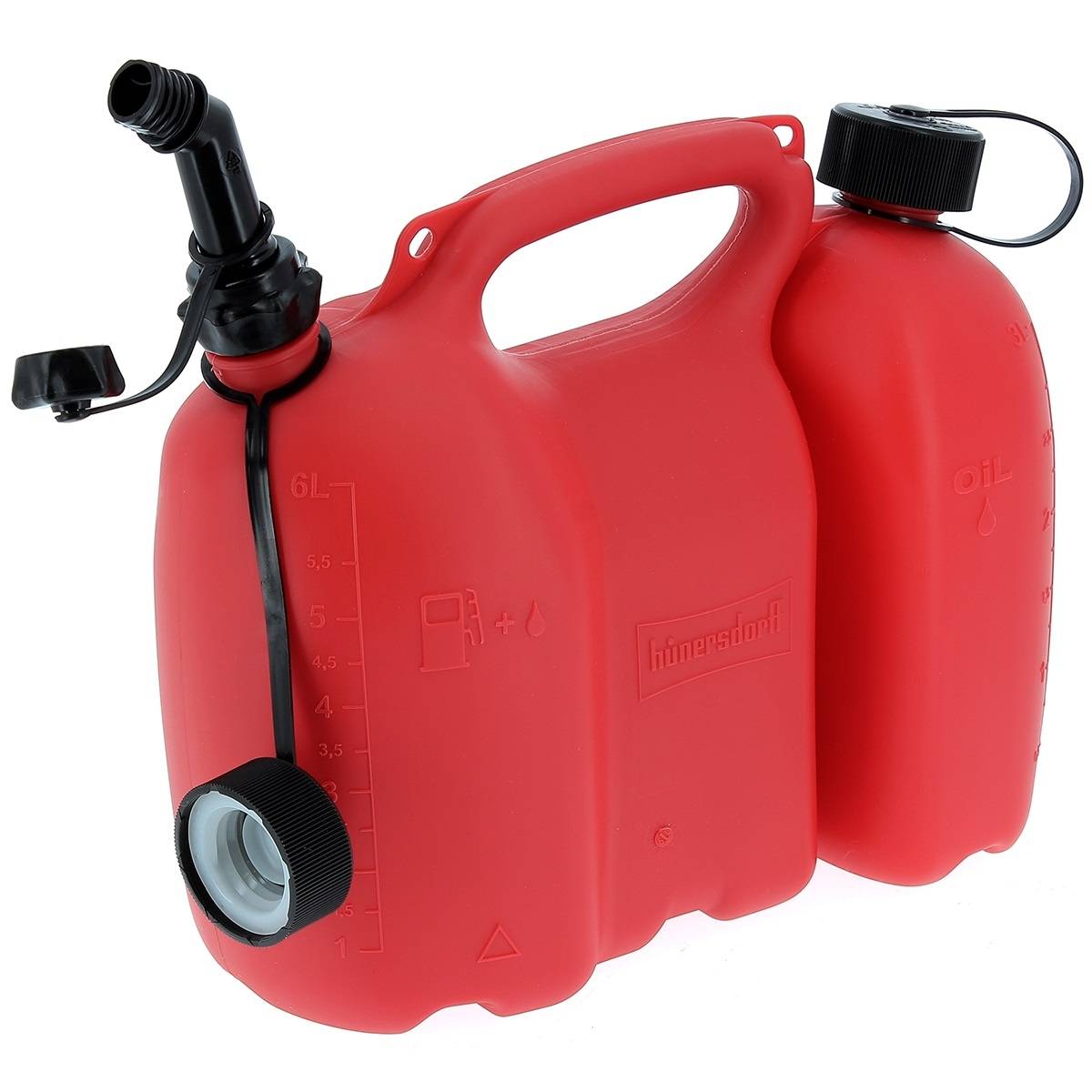 Gt Garden - Bidon double pour essence et huile - 6 et 3 litres - GT GARDEN - Imagen 1