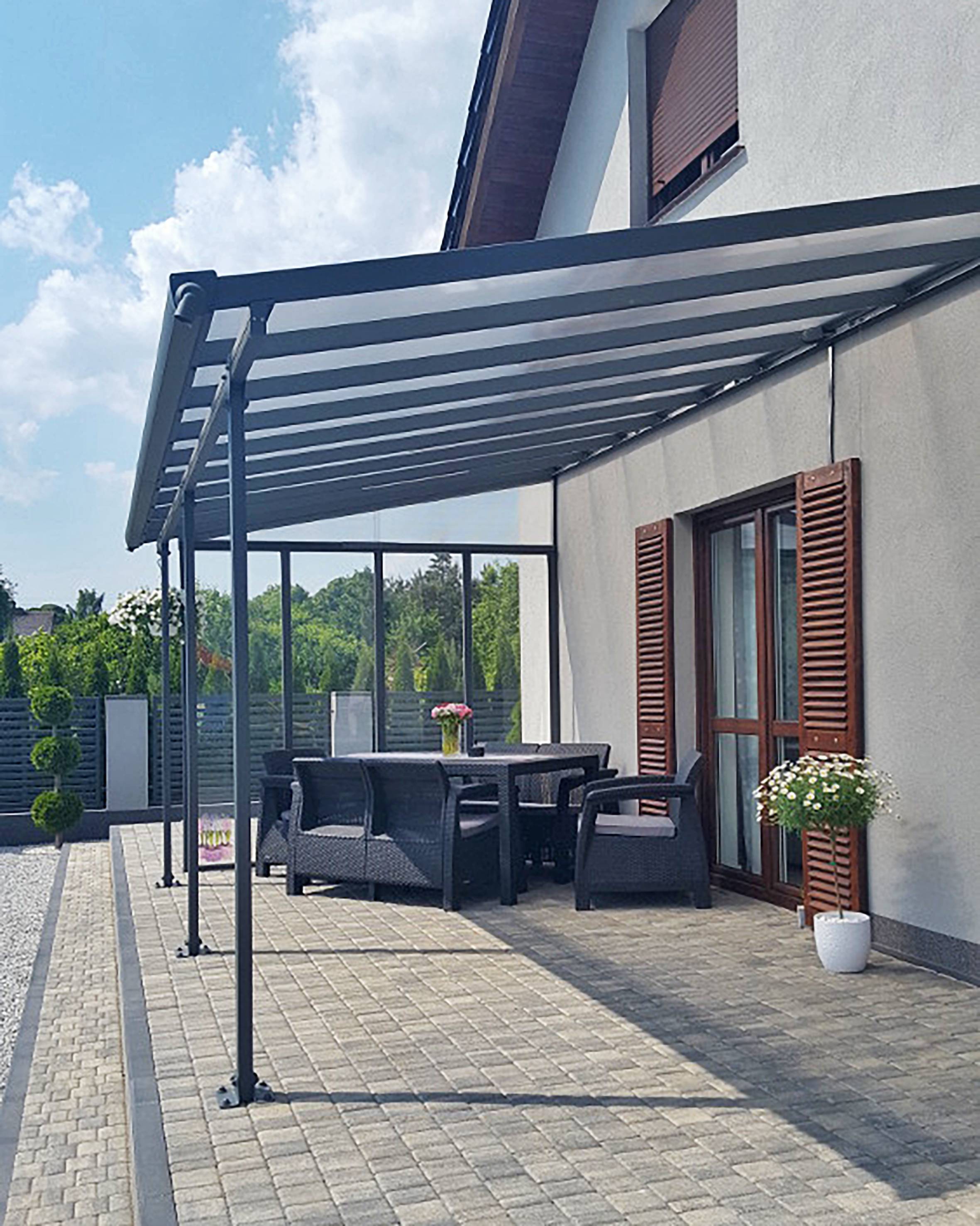 Canopia - Canopia Pergola Feria 3X5,5 Grise - Imagen 3