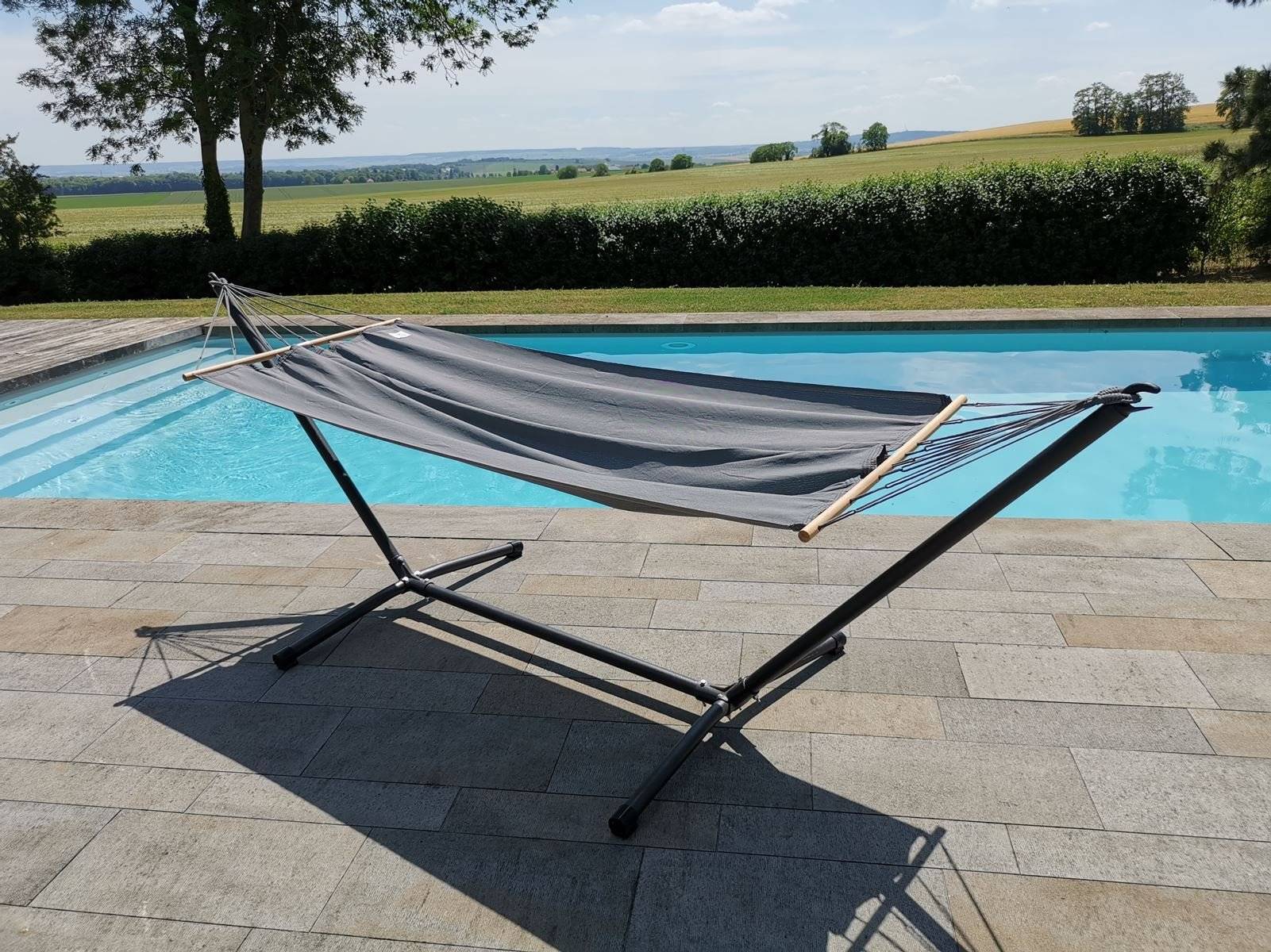 Jobek - Set METALIK KOLOR 300x100x95 cm Anthracite 100x200 certifié FSC 100% JOBEK - Image 2