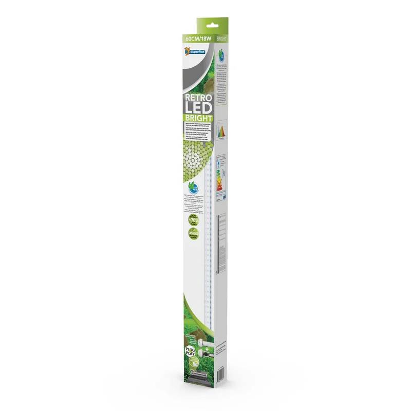Superfish - Lampe LED RetroLED Bright T8/JT5 60 cm 18 W - SUPERFISH