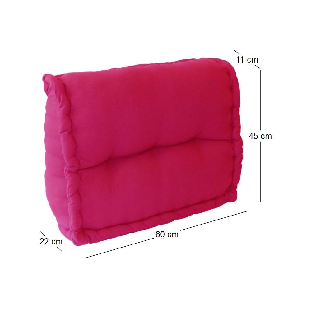 Jardindeco - Coussin cale-rein en coton coloré - Imagen 4