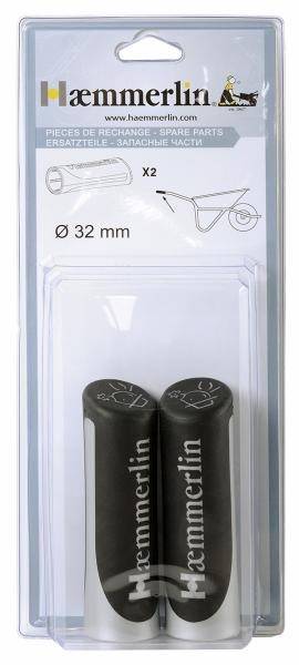 Haemmerlin - Paire de poignées bi-matières diam. 32 mm Haemmerlin