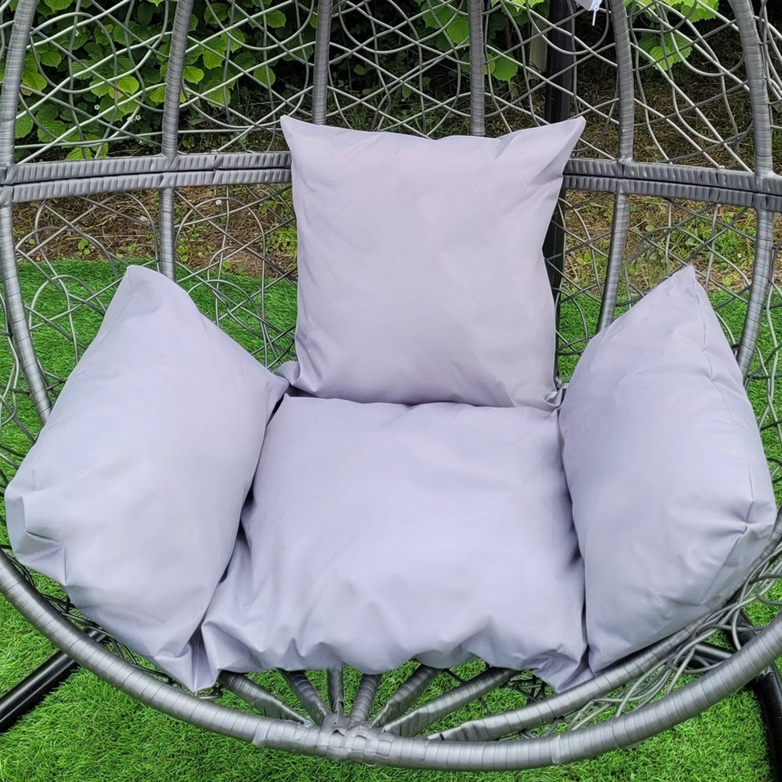 Monstershop - Chaise Suspendue en Rodin Gris - Imagen 3