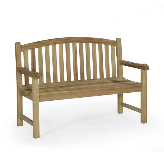 Banc en teck massif Oxford 130 cm - TECK'Attitude - Imagen 1