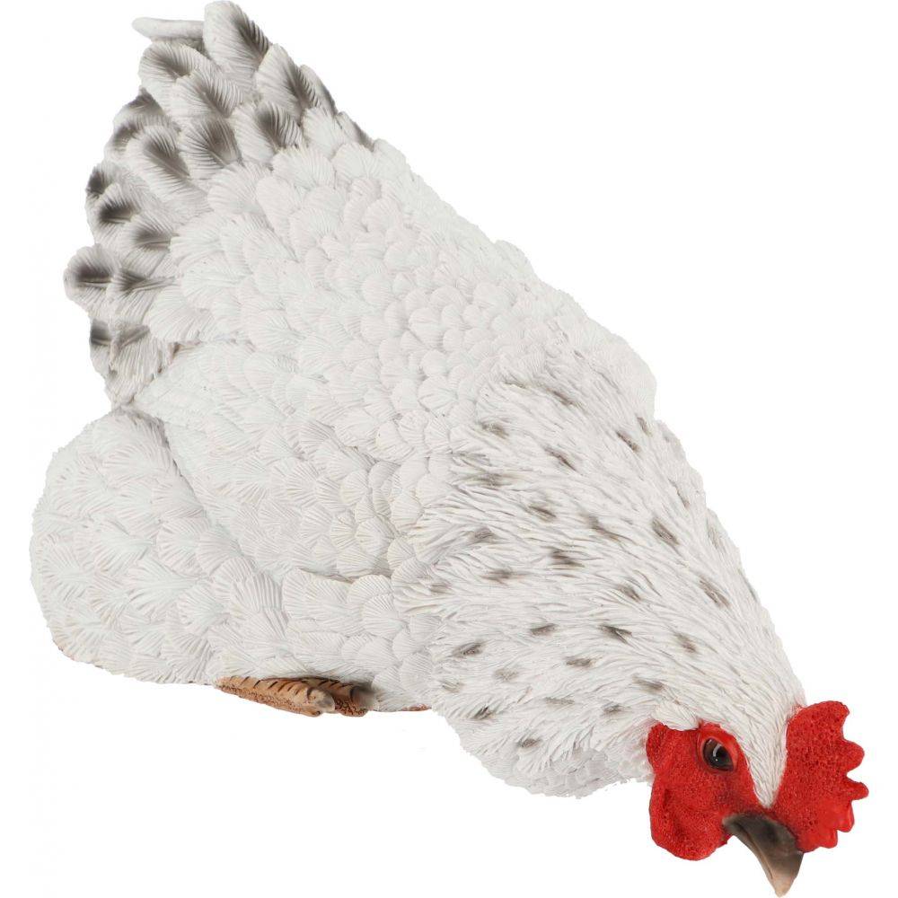 Esschert Design - Poules décoratives à poser en polyrésine (Lot de 3) - Imagen 3