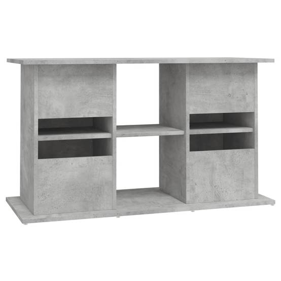 Support Aquarium Bois d'ingénierie Style Industriel Rangement Gris Béton 101 cm - ComfortXL Outdoor Living - Image 8
