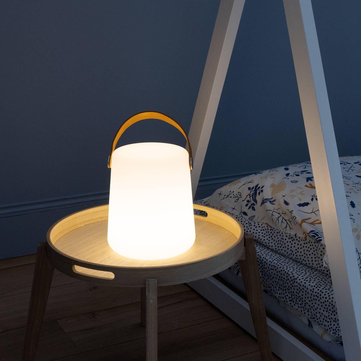 Lampe LED à poser avec lanière en simili VELA - HAPPY GARDEN - Imagen 5