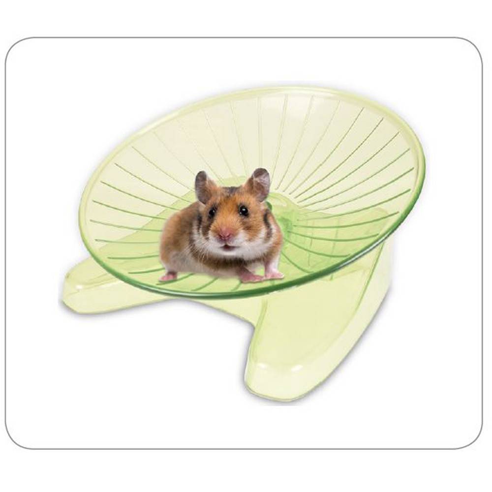 Plateau de course SUSIE D15 cm S vert pour rongeur - Imagen 1