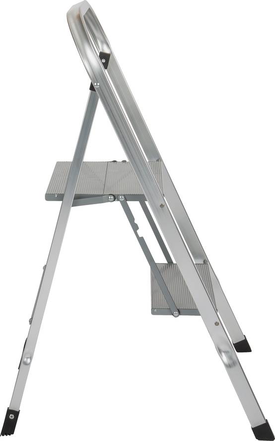 Escabeau 2 marches aluminium léger, stable et anticorrosion - ESCALO - Image 2