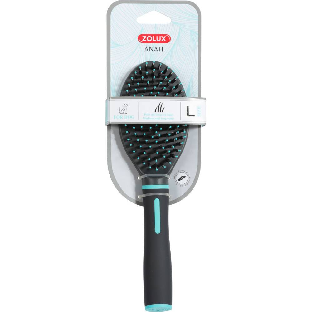 Zolux - Brosse bi-matière taille L pour chiens - Imagen 3