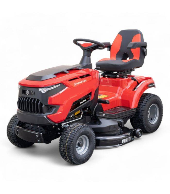 Tondeuse thermique autoportée 98 cm mulching, 452 cm³, démarrage électrique - POPSTER LT1-98SH-L452 - Image 2