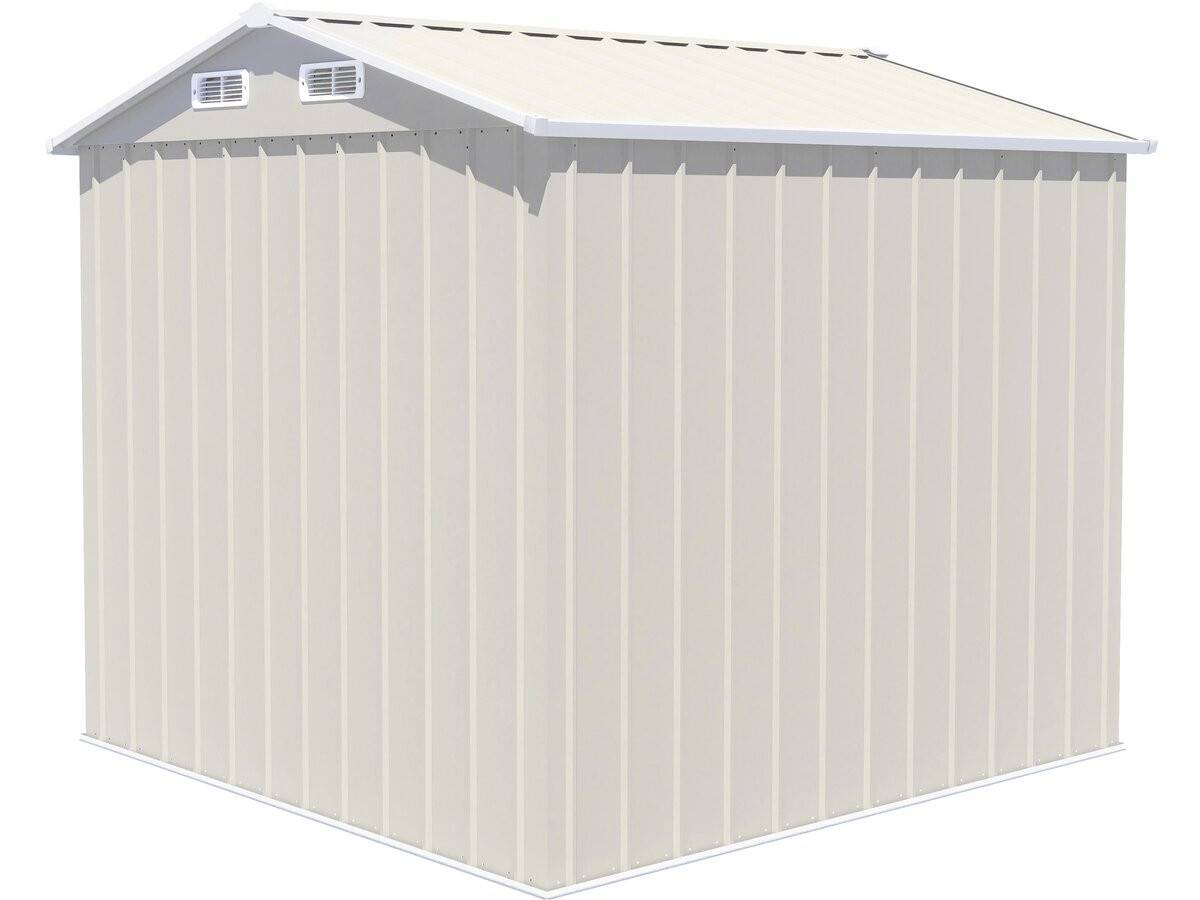 Habitat Et Jardin - Abri De Jardin En Métal "nebraska" - 4,12 M² - Beige -habitat Et Jardin - Image 6