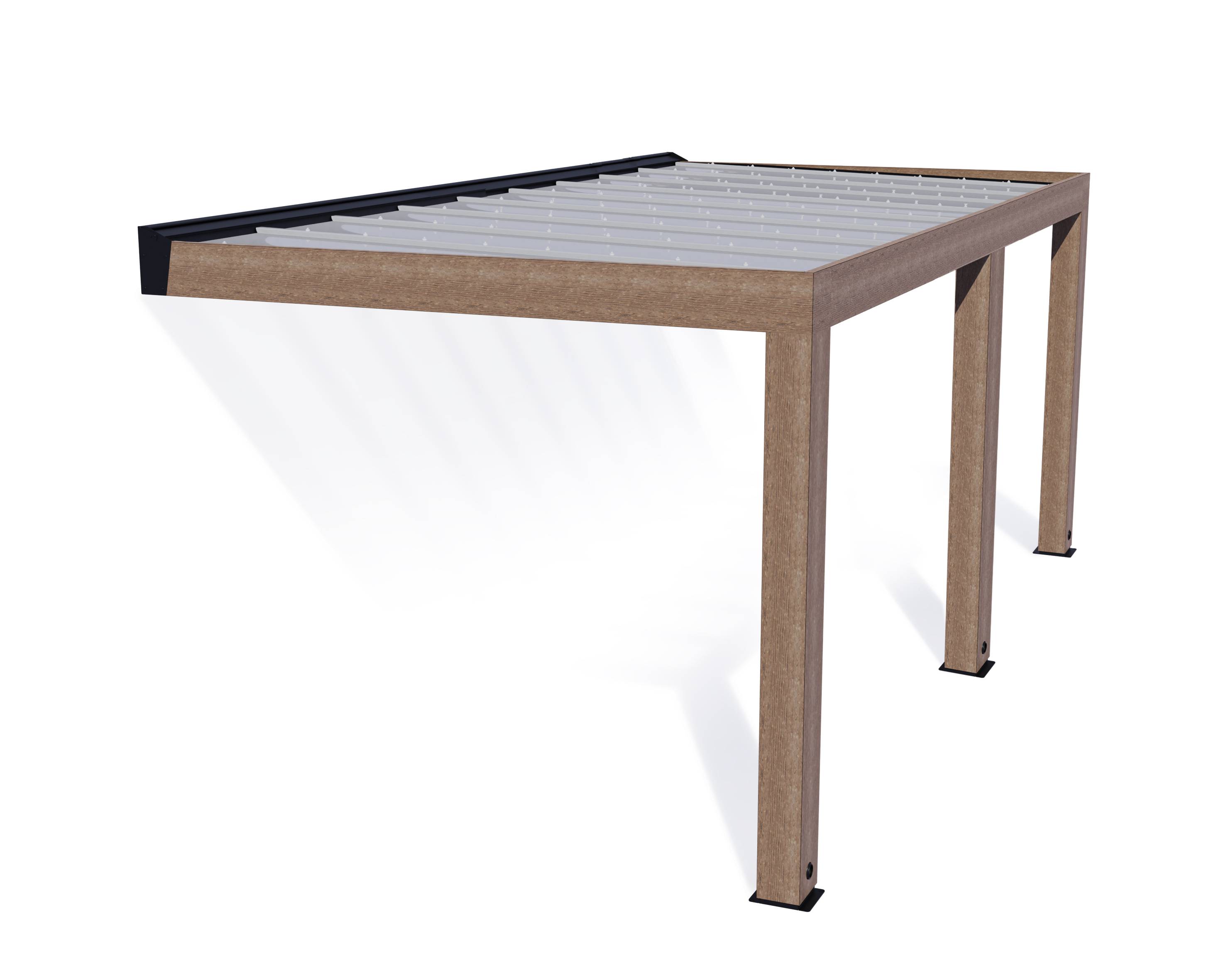Canopia - Canopia Pergola Helsinki 3 x 6 m Pergola en bois de cèdre - Imagen 1