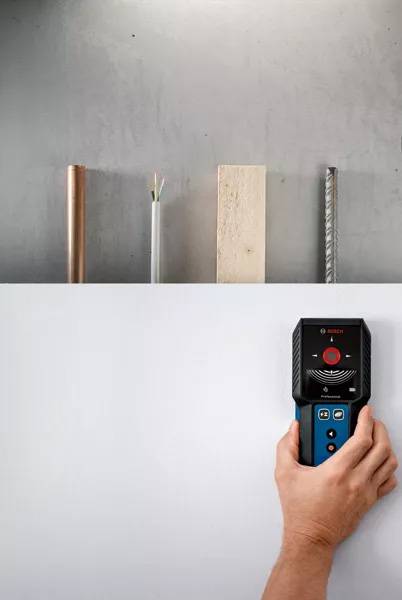 Bosch Professional - Détecteur mural GMS 120-27 PROFESSIONAL - BOSCH - avec batterie 3.7V - housse - 601081701 - Imagen 6