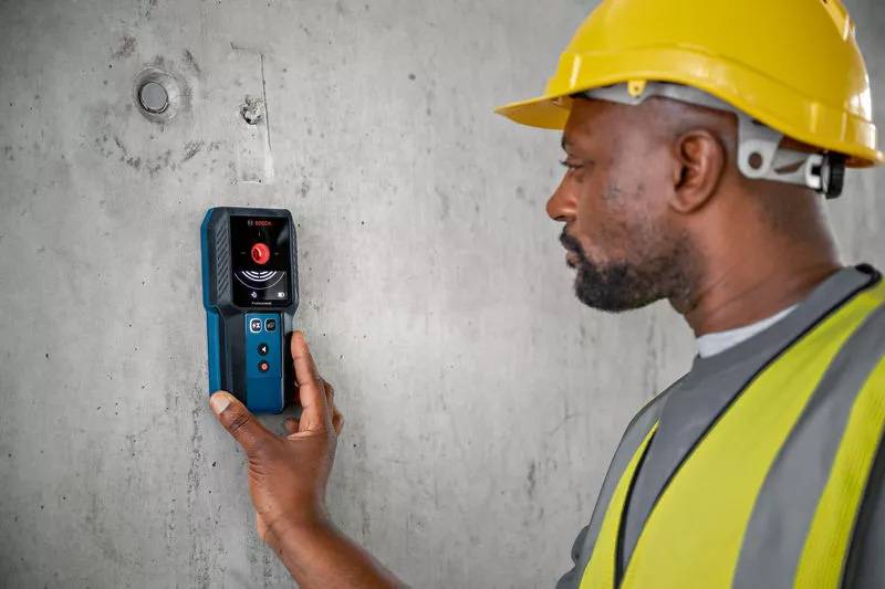 Bosch Professional - Détecteur mural GMS 120-27 PROFESSIONAL - BOSCH - avec batterie 3.7V - housse - 601081701 - Imagen 7