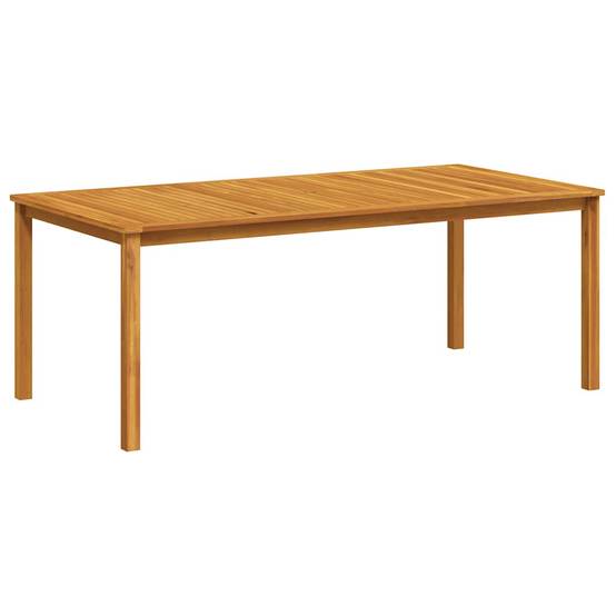 Table de jardin Bois d'acacia massif 200 x 100 x 74 cm - PANGIVO - Image 3