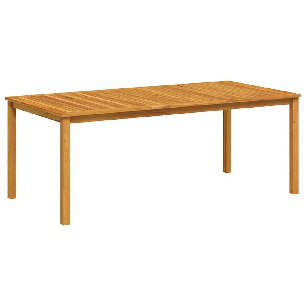 Table de jardin Bois d'acacia massif 200 x 100 x 74 cm - PANGIVO - Image 1