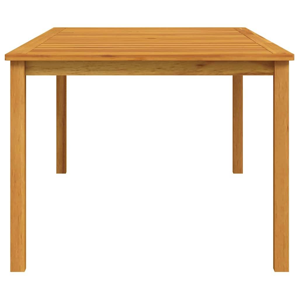 Table de jardin Bois d'acacia massif 200 x 100 x 74 cm - PANGIVO - Image 4