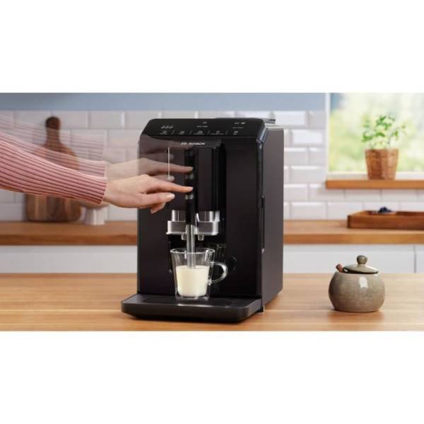 Bosch - Machine a Cafe - Cafetiere Electrique  a café broyeur expresso Verocup - BOSCH - TIE20119 Serie 2 - 1300 W - 250 g de grains - 1,4 L - Noir - Imagen 3