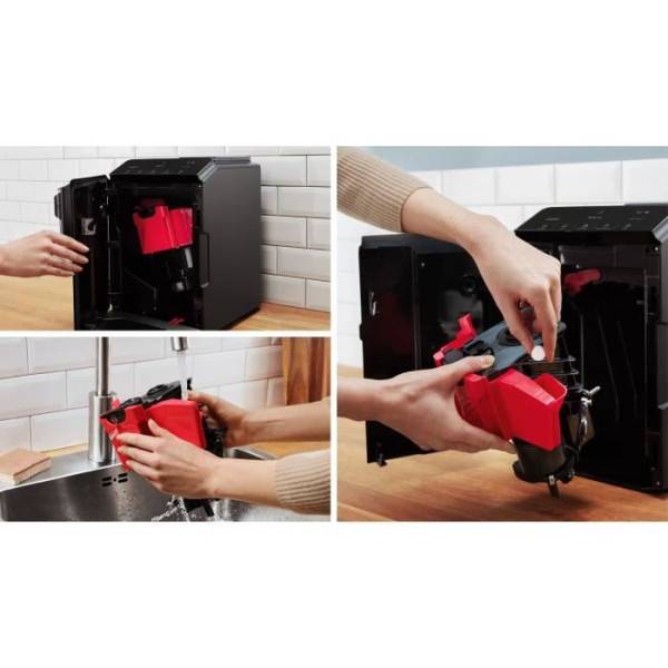 Bosch - Machine a Cafe - Cafetiere Electrique  a café broyeur expresso Verocup - BOSCH - TIE20119 Serie 2 - 1300 W - 250 g de grains - 1,4 L - Noir - Imagen 6