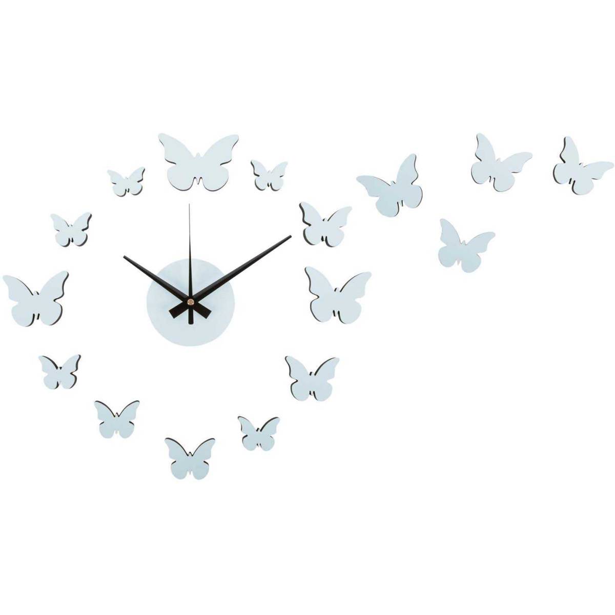 Karlsson - Horloge murale pastel DIY Butterfly - Imagen 1