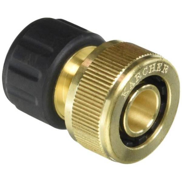 Kärcher - Raccord Rapide Laiton Pour Tuyaux De 19mm Kärcher 26450160 - Imagen 2