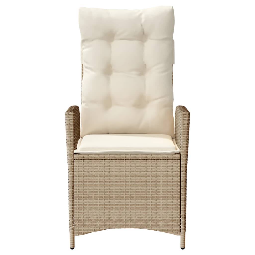 Prolenta Premium - Chaises de jardin rotin beige  57 x 61 x 93 cm  - Prolenta premium p3127.1 - Image 5