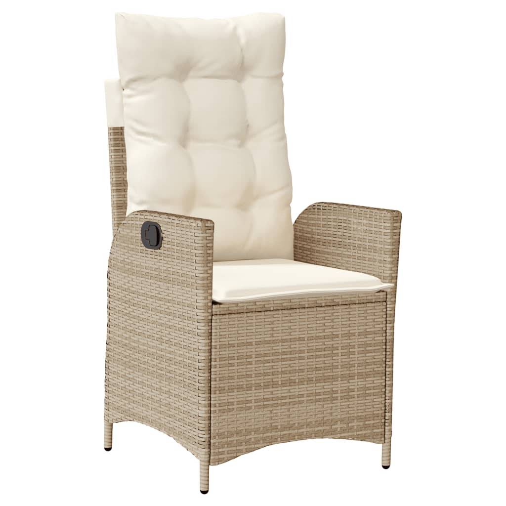 Prolenta Premium - Chaises de jardin rotin beige 57 x 61 x 93 cm - Prolenta premium p3127.1 - Image 4