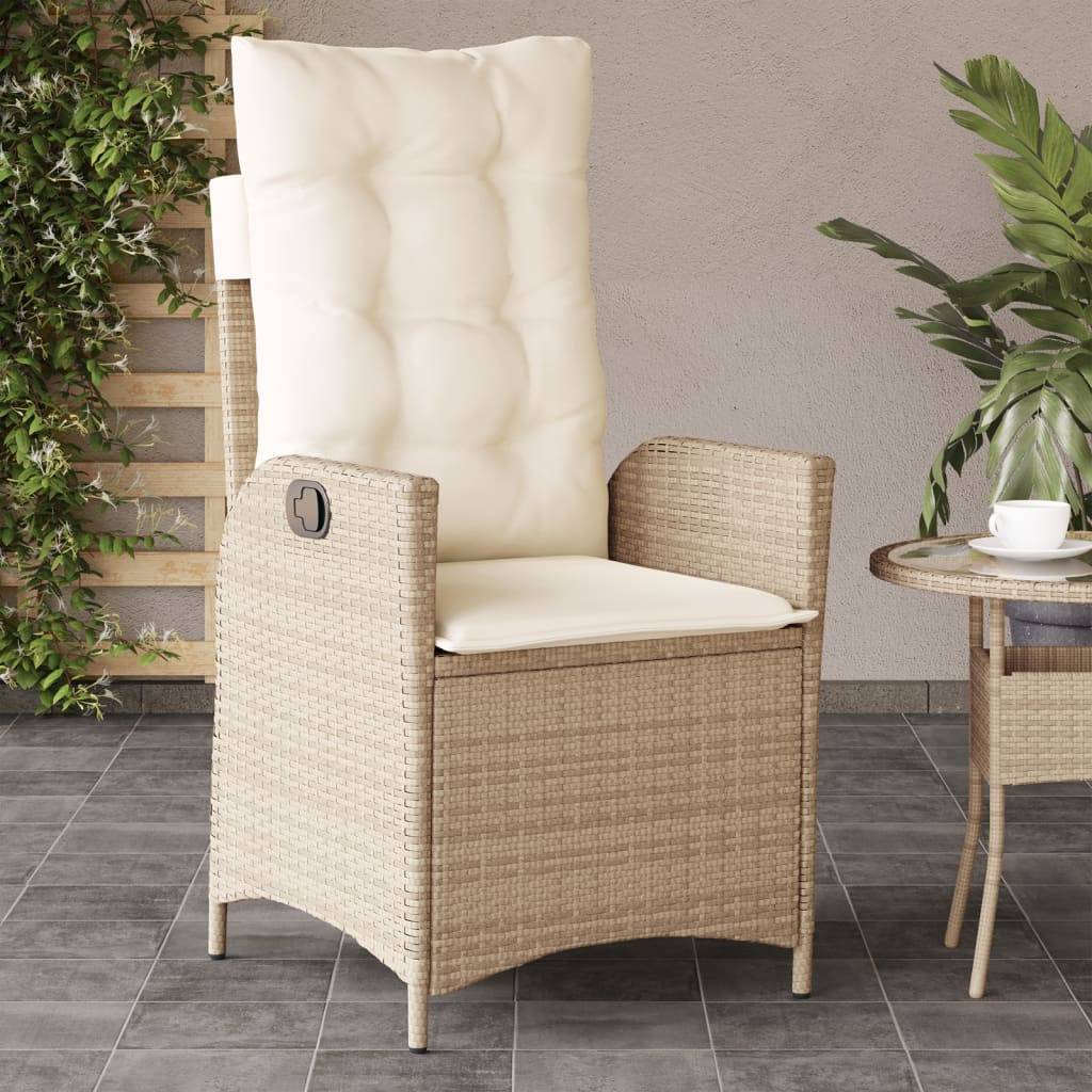 Prolenta Premium - Chaises de jardin rotin beige  57 x 61 x 93 cm  - Prolenta premium p3127.1 - Image 3