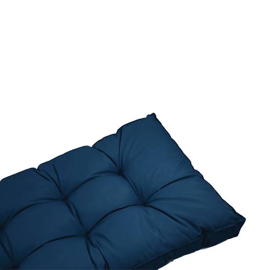 Coussins pour salon de jardin capitonné 100x50cm Bleu petrole - Déco arts - Image 7
