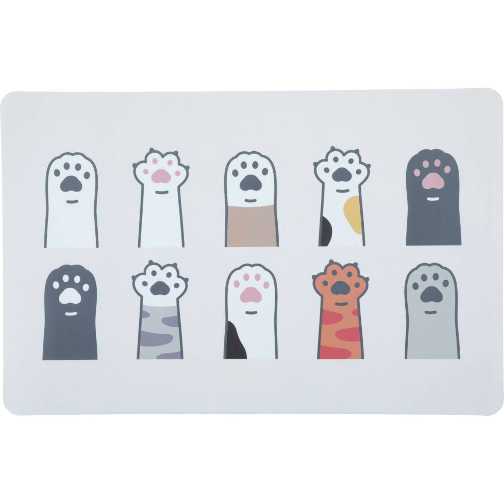 Zolux - Set pour Ecuelles patounes 43 x 28 cm pour chat - Image 1