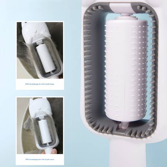 Peigne de nettoyage et de massage pour chat et chien IntiMeg - Image 4