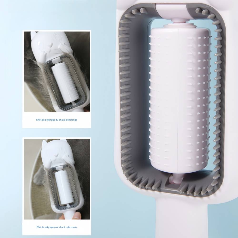 Peigne de nettoyage et de massage pour chat et chien IntiMeg - Image 4