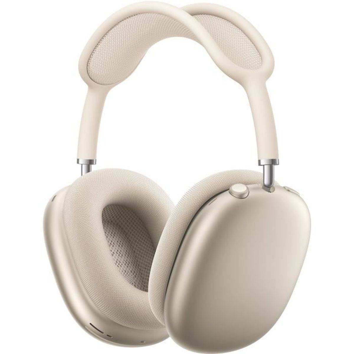 Casque audio sans fil circum-aural Beige, Bluetooth 5, réduction active du bruit - Apple - Image 3