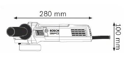 Bosch - Meuleuse d'angle BOSCH GWS 9-125 S Professional - 900W Ø125 mm - 0601396104 - Image 2
