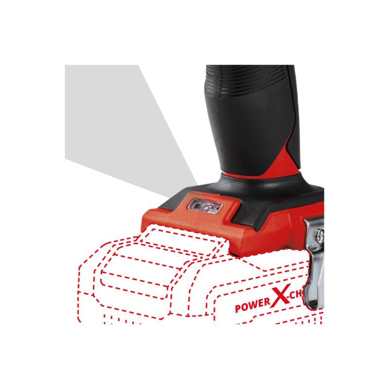 Einhell - Perceuse visseuse à percussion EINHELL 18V Power X-Change - Sans batterie ni chargeur - TE-CD 18/48 Li-i-Solo - Image 4