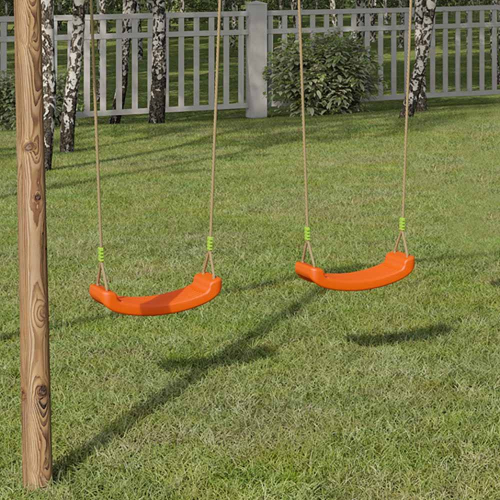Balançoire soufflée orange pour portique 1.90/2.5m J-447 Trigano - Imagen 3