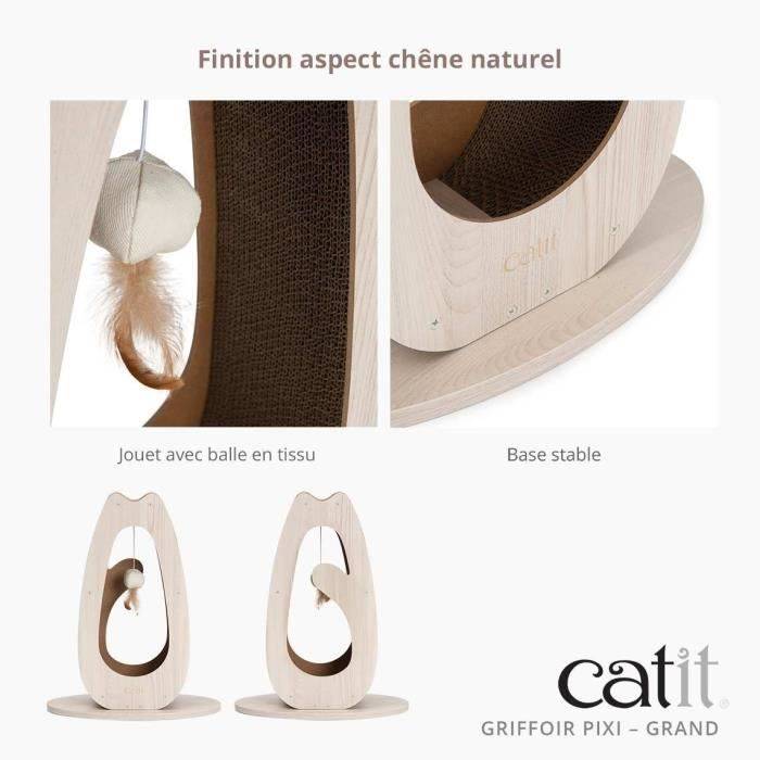 Le griffoir Catit PIXI est idéal pour préserver votre mobilier tout en offrant a votre chat un espace pour faire ses griffes. Avec son design élégant - Image 5