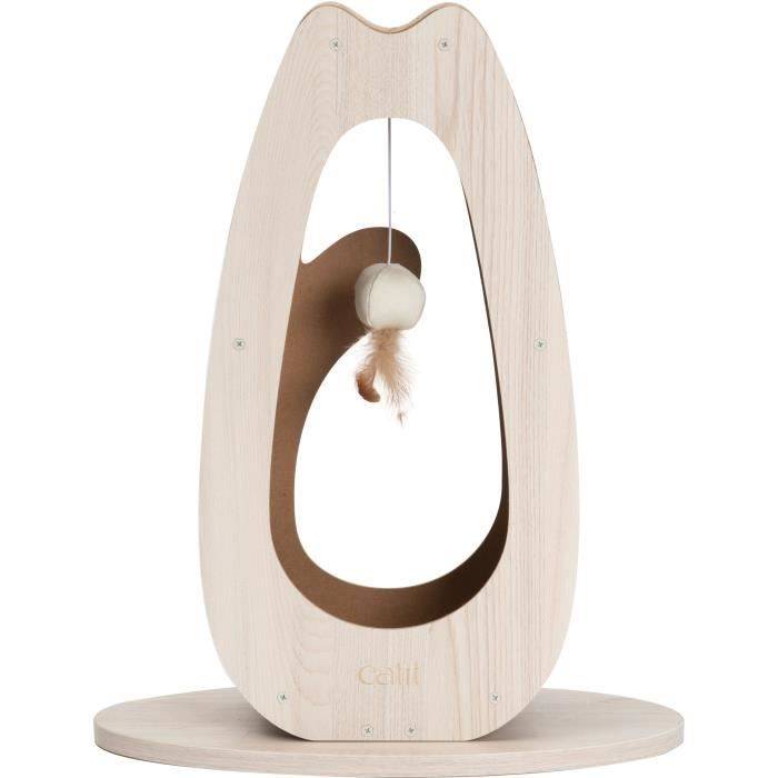 Le griffoir Catit PIXI est idéal pour préserver votre mobilier tout en offrant a votre chat un espace pour faire ses griffes. Avec son design élégant - Image 1