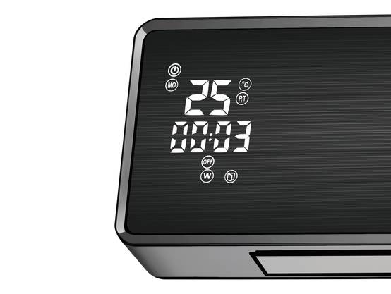 Chauffage split mural 2000 W avec WIFI et minuterie - Purline - Image 2